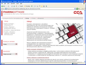 start strony www.pharmasoftware.pl